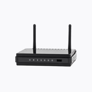 Black-wireless Router